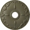 Ekena Millwork Kent Ceiling Medallion (Fits Canopies up to 5"), 18"OD x 3 1/2"ID x 1 1/4"P, Spartan Stone CM18KESSF - alternate 1